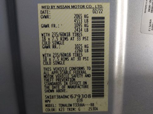 Used 2022 Nissan Rogue SV image 33