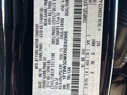 Used 2024 Ford F350 Platinum image 19