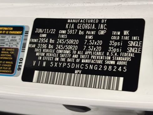 Used 2022 Kia Telluride SX w/ SX Prestige Package AWD/4WD image 29