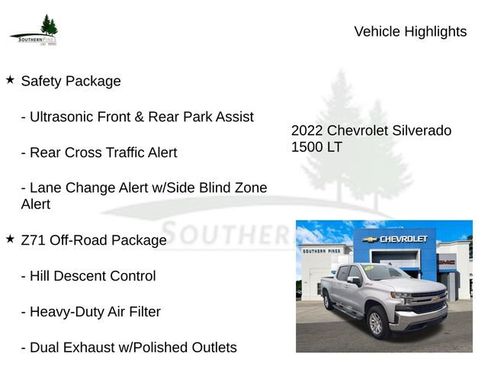 Used 2022 Chevrolet Silverado 1500 LT w/ Z71 Off-Road Package image 16