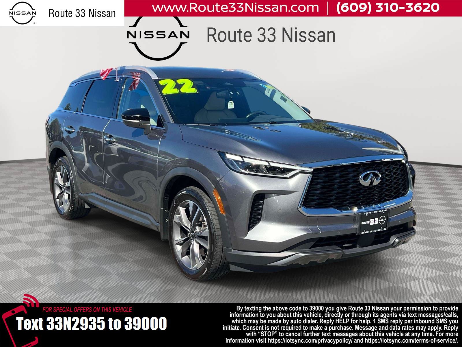 Used 2022 INFINITI QX60 Luxe w/ Cargo Package AWD/4WD image 1