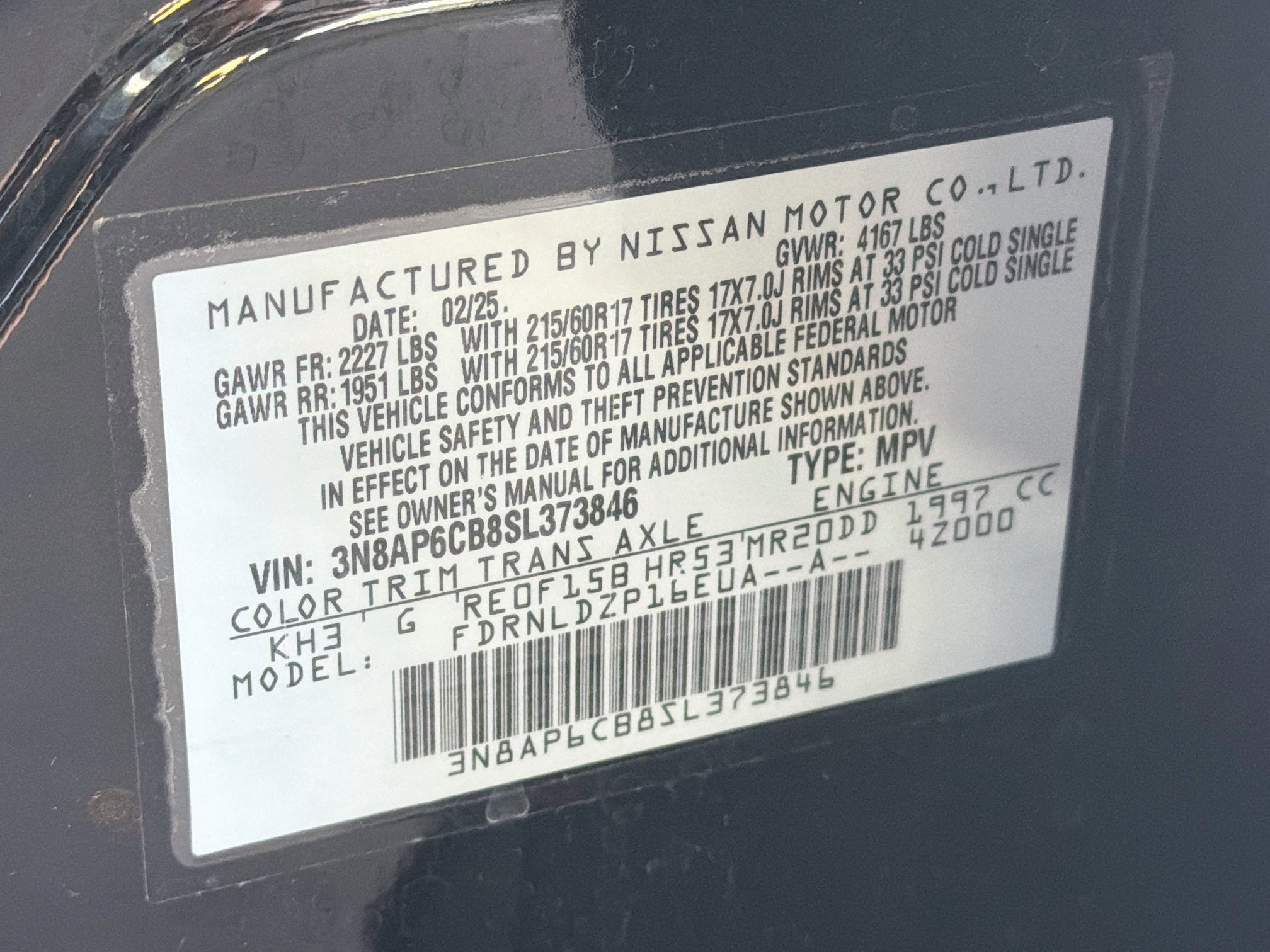 Used 2025 Nissan Kicks SV AWD/4WD image 12