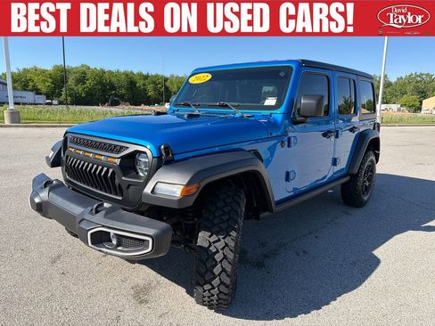 Used 2022 Jeep Wrangler Unlimited Sport AWD/4WD image 8