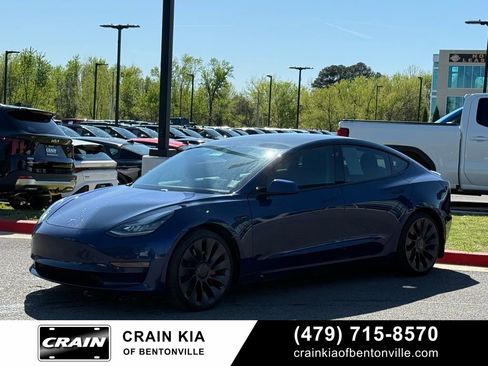 Used 2021 Tesla Model 3 Performance AWD/4WD image 3