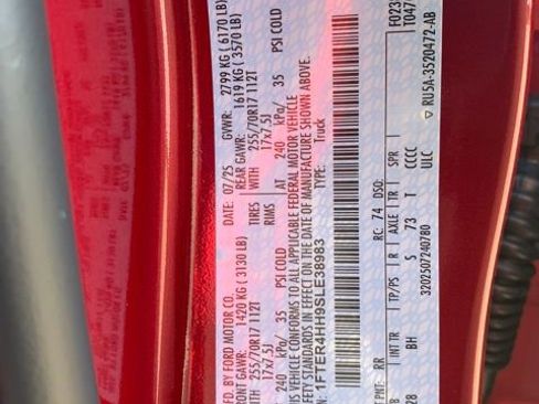 New 2025 Ford Ranger XLT w/ Equipment Group 301A High image 21