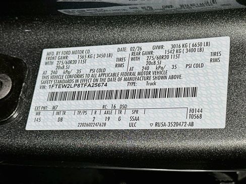 New 2026 Ford F150 STX w/ Equipment Group 200A AWD/4WD image 20