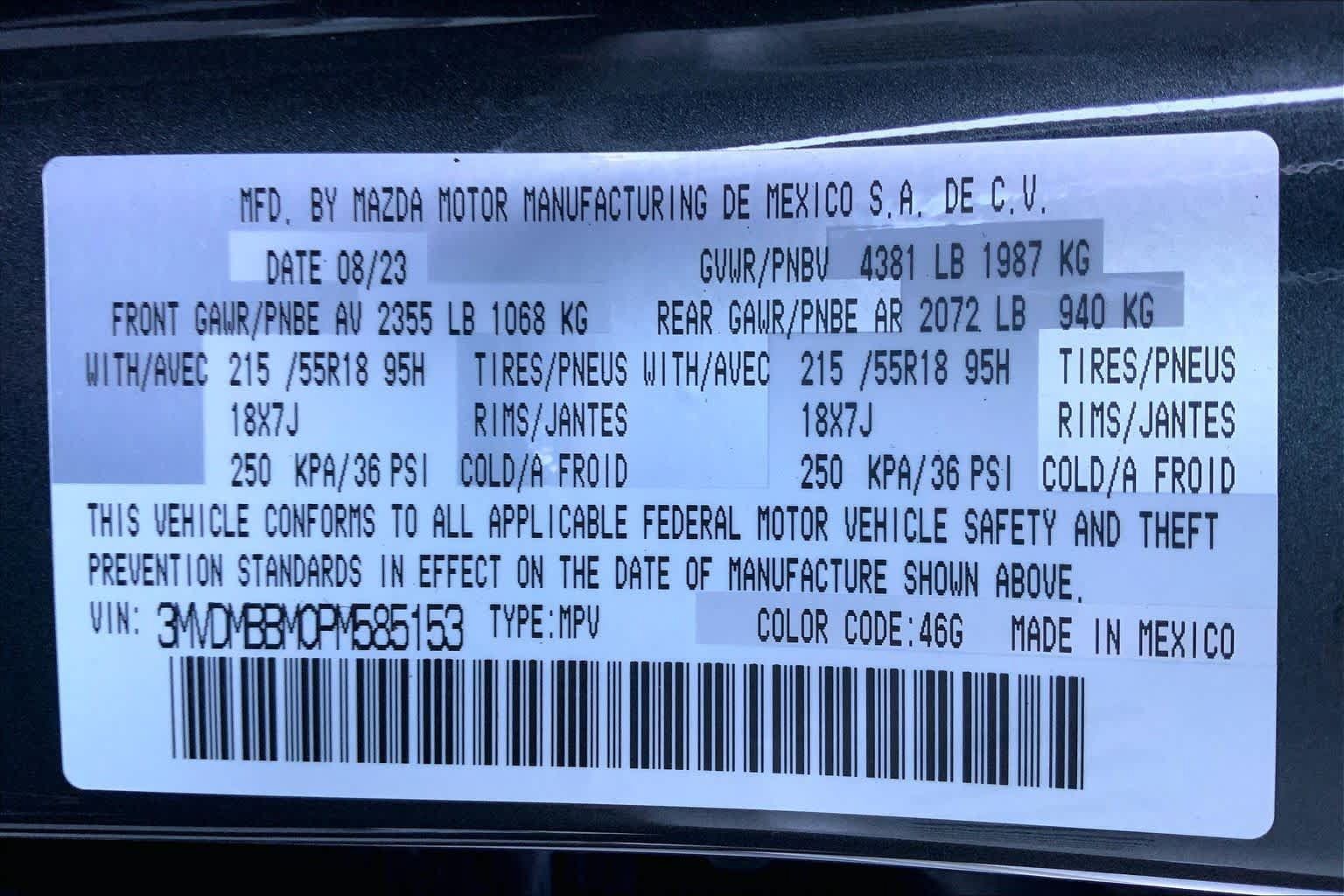 Used 2023 MAZDA CX-30 AWD 2.5 S w/ Select Package image 34