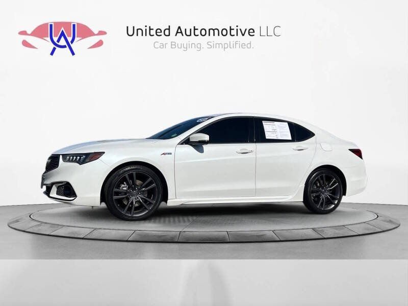 Used 2018 Acura TLX w/ Technology & A-SPEC Package FWD image 1