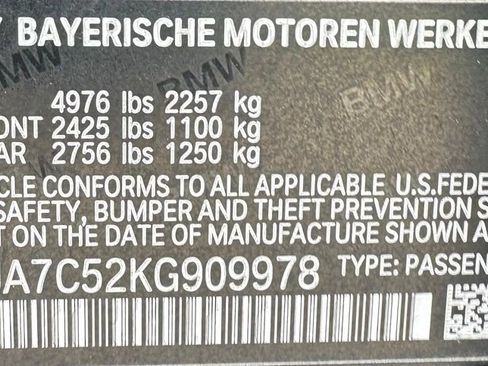 Used 2019 BMW 530i xDrive w/ Convenience Package AWD/4WD image 45