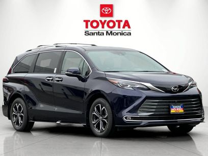 New 2026 Toyota Sienna Platinum