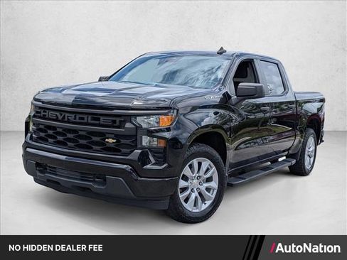 Used 2022 Chevrolet Silverado 1500 Custom RWD image 1