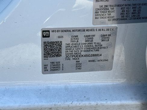 Used 2025 GMC Sierra 1500 Elevation AWD/4WD image 54