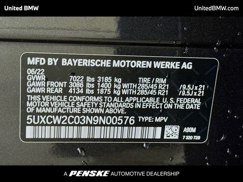 Used 2022 BMW X7 xDrive40i w/ Premium Package image 16