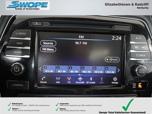 Certified 2020 Nissan Maxima 3.5 SL w/ Floor Mat Group image 22