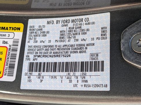 Used 2025 Ford Bronco Sport Outer Banks AWD/4WD image 36
