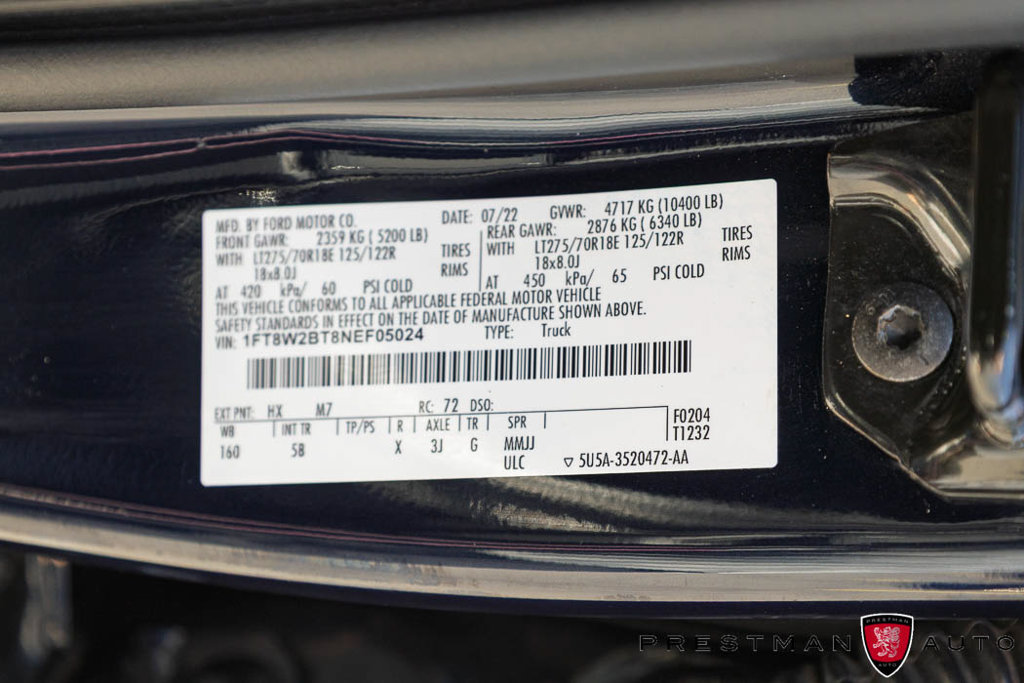 Used 2022 Ford F250 Lariat w/ Lariat Value Package AWD/4WD image 52