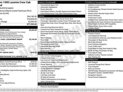 New 2026 RAM 1500 Laramie w/ Night Edition image 5