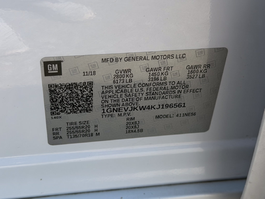 Used 2019 Chevrolet Traverse High Country AWD/4WD image 38