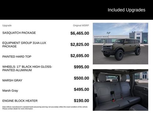 New 2026 Ford Bronco Outer Banks w/ Sasquatch Package AWD/4WD image 5