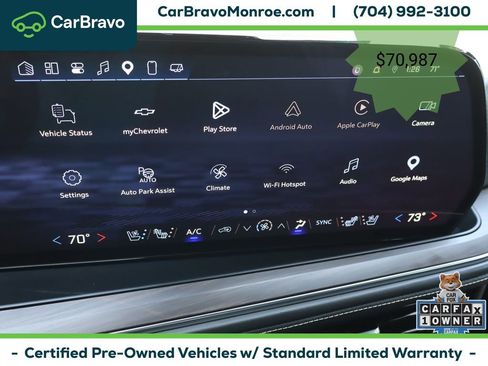 Certified 2025 Chevrolet Tahoe Premier AWD/4WD image 29