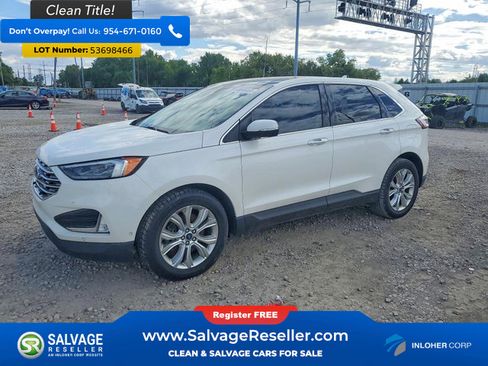 Used 2020 Ford Edge Titanium w/ Equipment Group 301A AWD/4WD image 1
