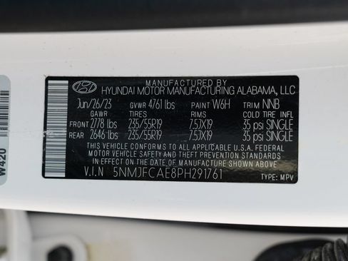 Used 2023 Hyundai Tucson SEL w/ Convenience Package AWD/4WD image 62