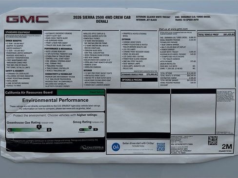New 2026 GMC Sierra 2500 Denali w/ Denali Reserve Package AWD/4WD image 21