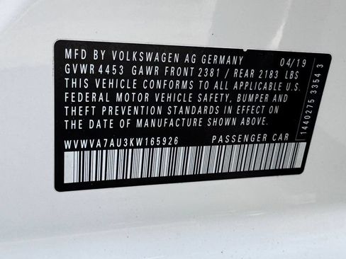 Used 2019 Volkswagen Golf R 4-Door AWD/4WD image 38