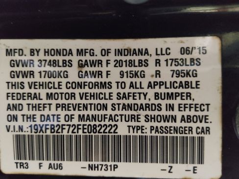 Used 2015 Honda Civic SE image 33
