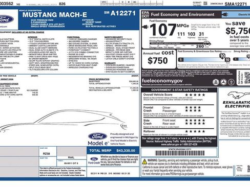 Used 2025 Ford Mustang Mach-E Premium RWD image 5