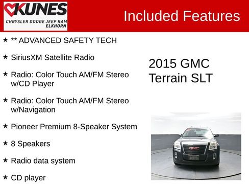 Used 2015 GMC Terrain SLT w/ Open Road Package image 4