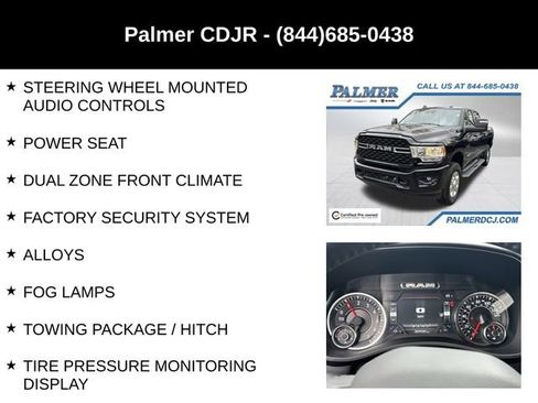 Certified 2024 RAM 2500 Big Horn w/ Safety Group image 18