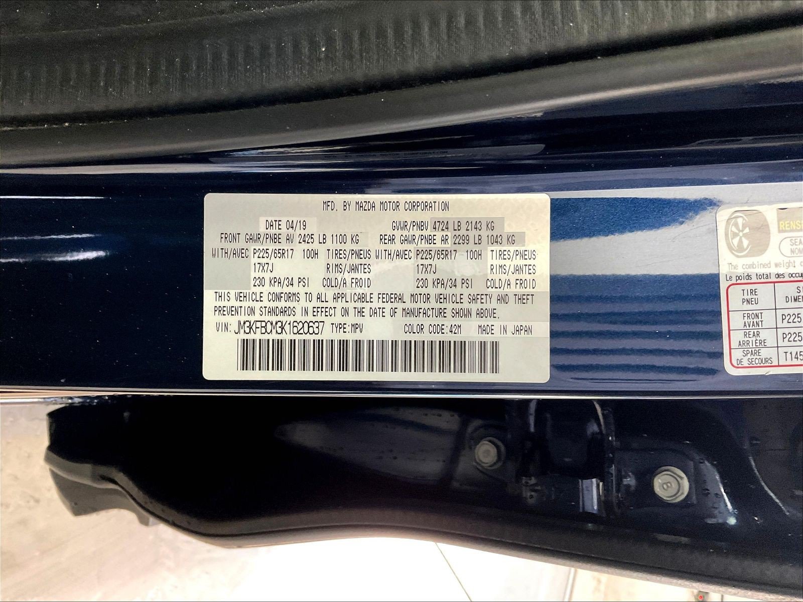 Used 2019 MAZDA CX-5 Touring AWD/4WD image 19