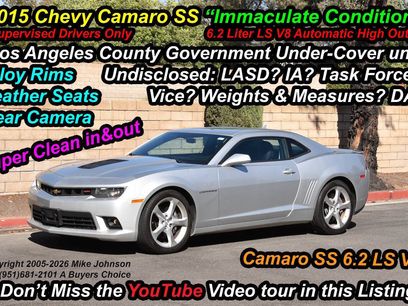 Used 2015 Chevrolet Camaro SS w/ RS Package
