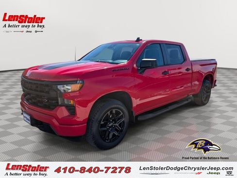 Used 2022 Chevrolet Silverado 1500 Custom w/ Rally Edition AWD/4WD image 1