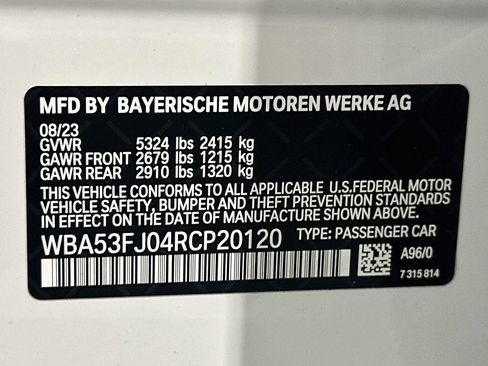 Used 2024 BMW 530i xDrive w/ Premium Package AWD/4WD image 34