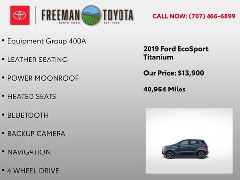 Used 2019 Ford EcoSport Titanium image 5