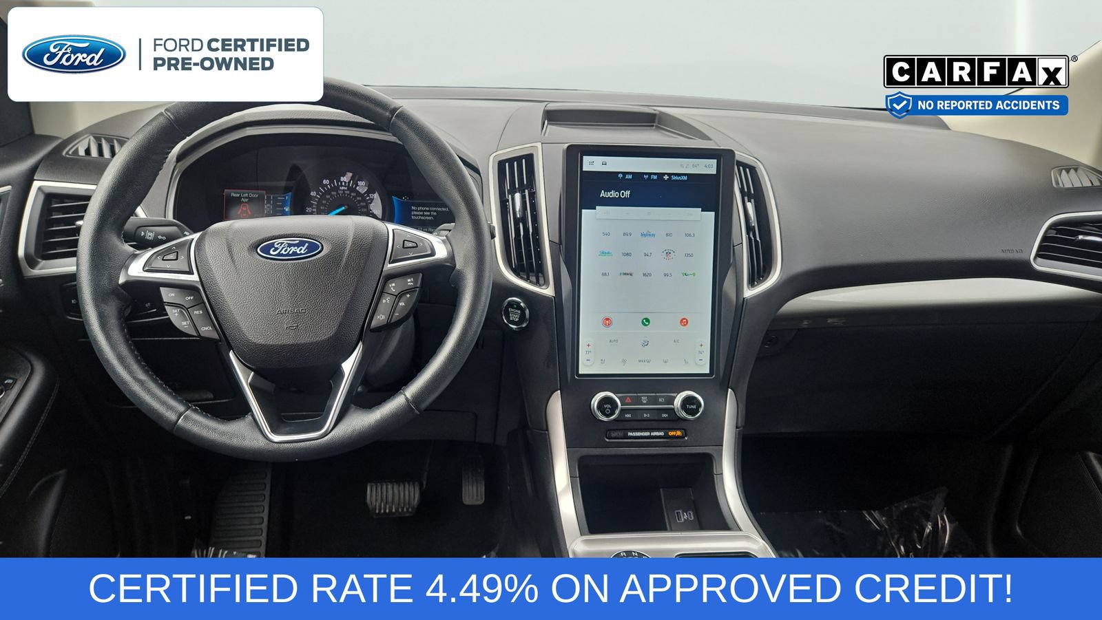 Certified 2024 Ford Edge SEL w/ Convenience Package AWD/4WD image 9