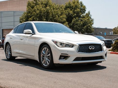 Used 2023 INFINITI Q50 Luxe w/ Cargo Package AWD/4WD image 3