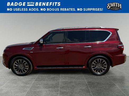 Used 2021 Nissan Armada Platinum w/ Captain's Chairs Package AWD/4WD image 9