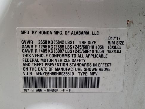 Used 2017 Honda Pilot EX-L image 33