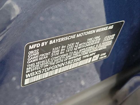 Used 2022 BMW X3 xDrive30i w/ Convenience Package w/ZPA image 27