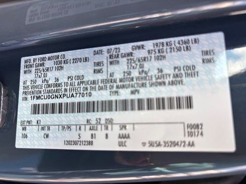 Used 2023 Ford Escape Active image 60