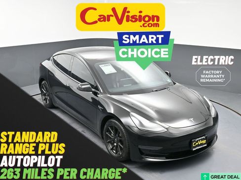Used 2021 Tesla Model 3 Standard Range Plus image 1