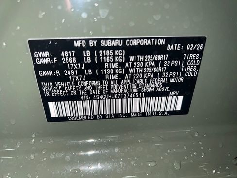 New 2026 Subaru Crosstrek 2.5i Wilderness image 30