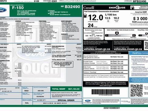 Used 2021 Ford F150 XLT w/ Equipment Group 302A High image 19