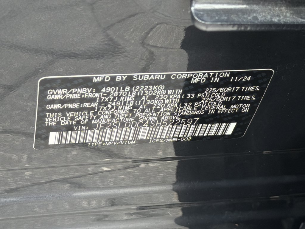 Certified 2025 Subaru Forester Premium AWD/4WD image 36