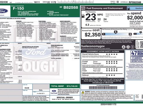 Used 2024 Ford F150 Lariat w/ Bed Utility Package image 10