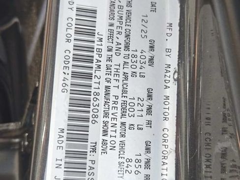 Certified 2026 MAZDA MAZDA3 2.5 S Hatchback w/ Premium Pkg FWD image 36