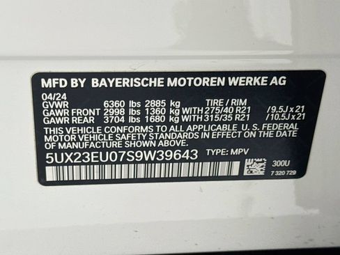 Certified 2025 BMW X5 xDrive40i AWD/4WD image 34